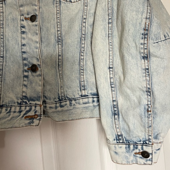 H&M Jean blue Jacket oversized - Picture 5 of 6